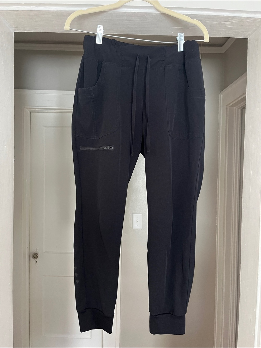 HeartSoul Break On Through Jogger Scrub Pants - Picture 2 of 6